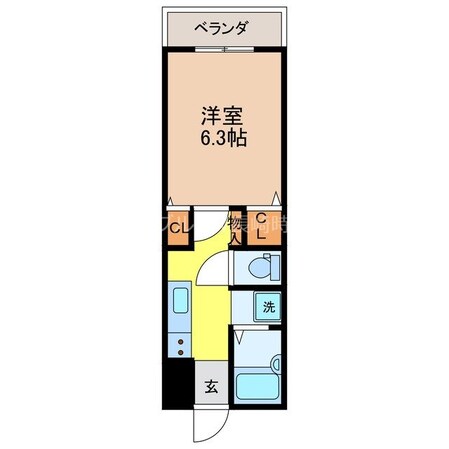 ３９・Ｔ・MOTOFUNAビルの物件間取画像